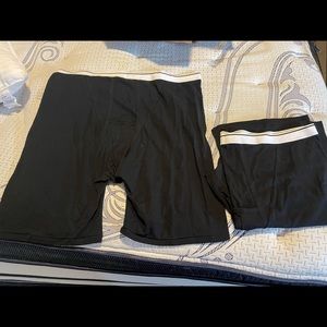 Big and tall long leg boxers